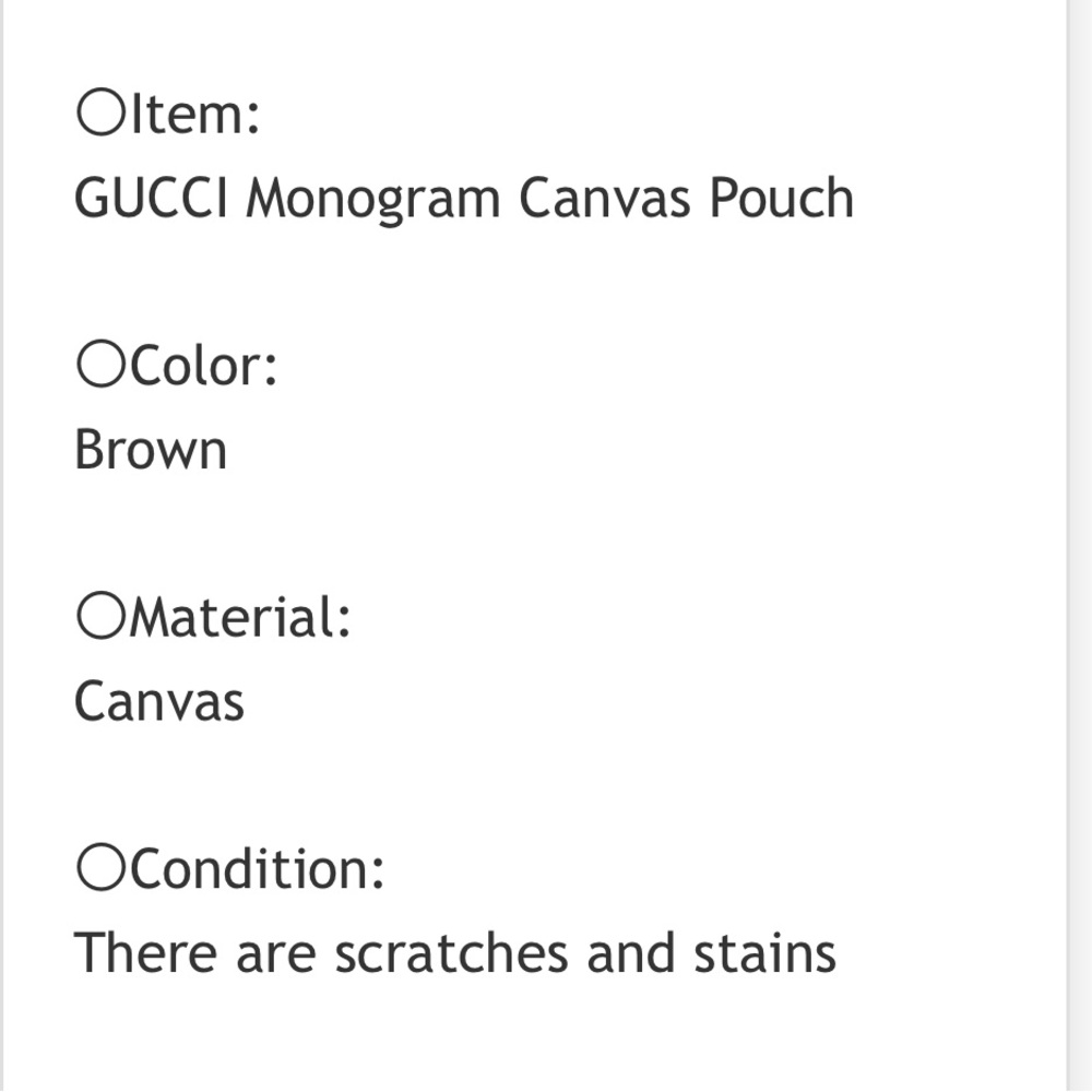 Gucci Dark Green Fabric Interior - Picture 7 of 7